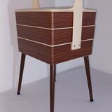 Boîte à coudre du milieu du siècle avec Asystent 1950/60s