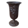 Art deco cast iron vase