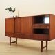 Teak highboard, Danish design, 1960s, designer: E.W. Bach