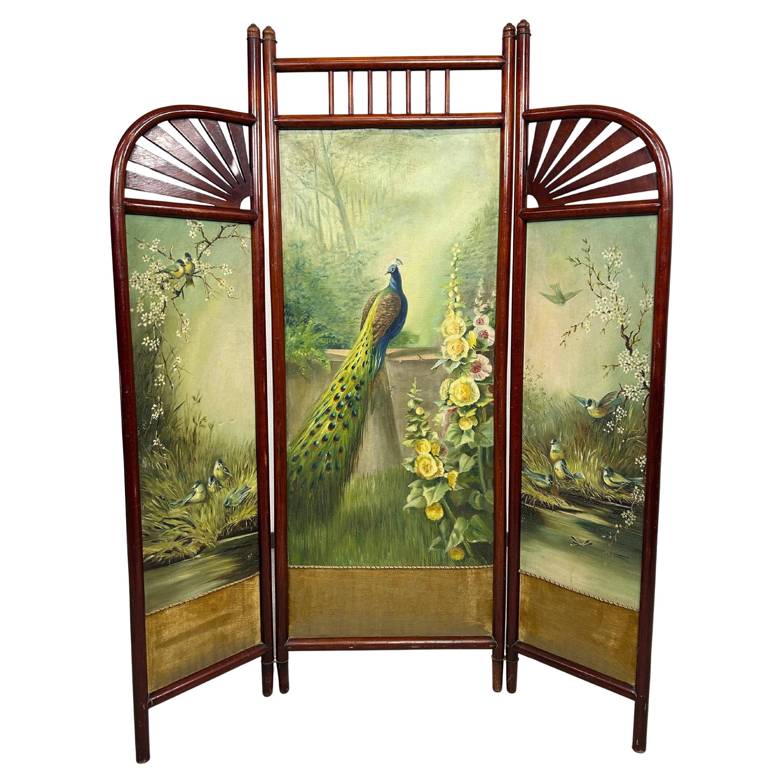 Paravent art nouveau no.11306 par Thonet