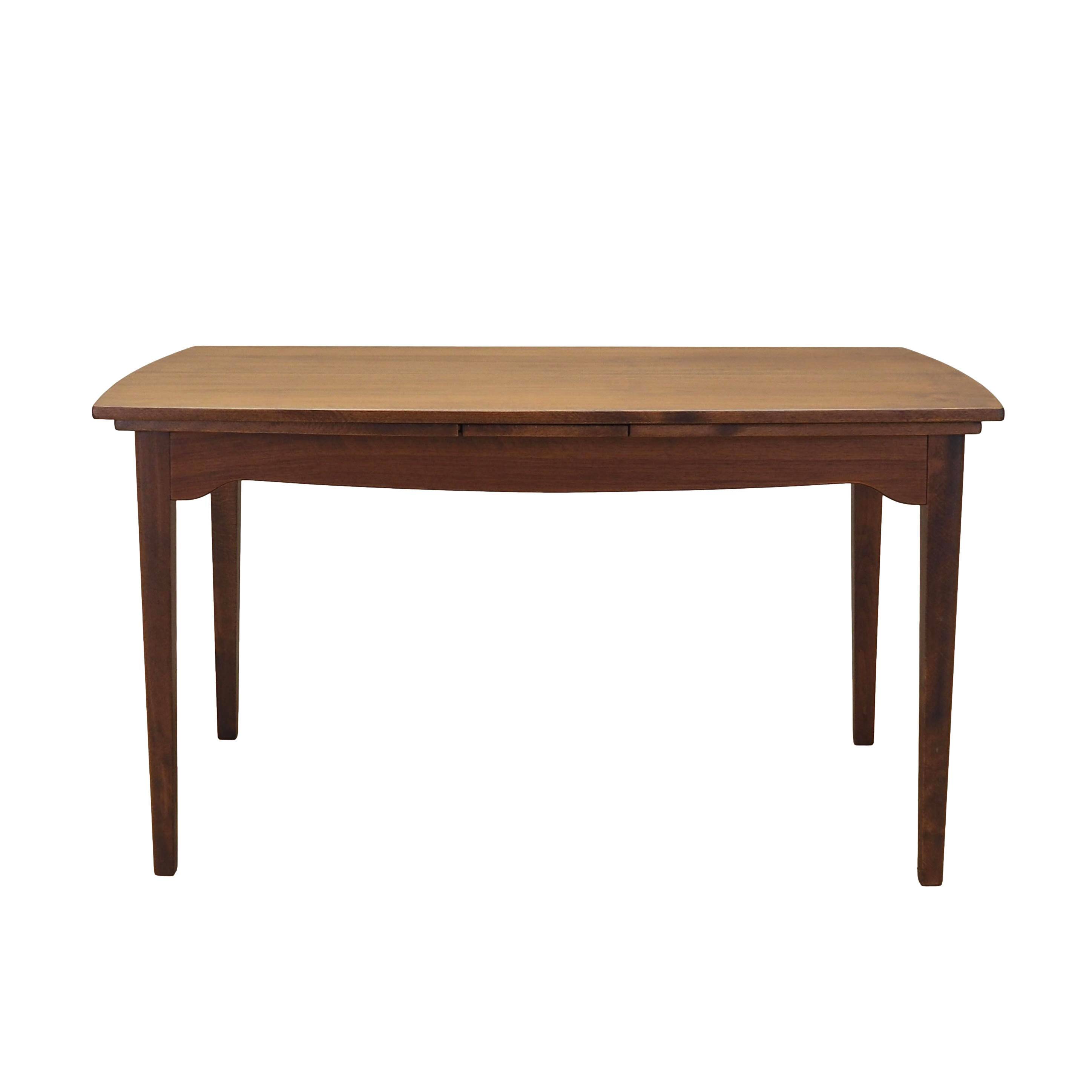 Walnut table, Danish design, 1970s, production: Denmark