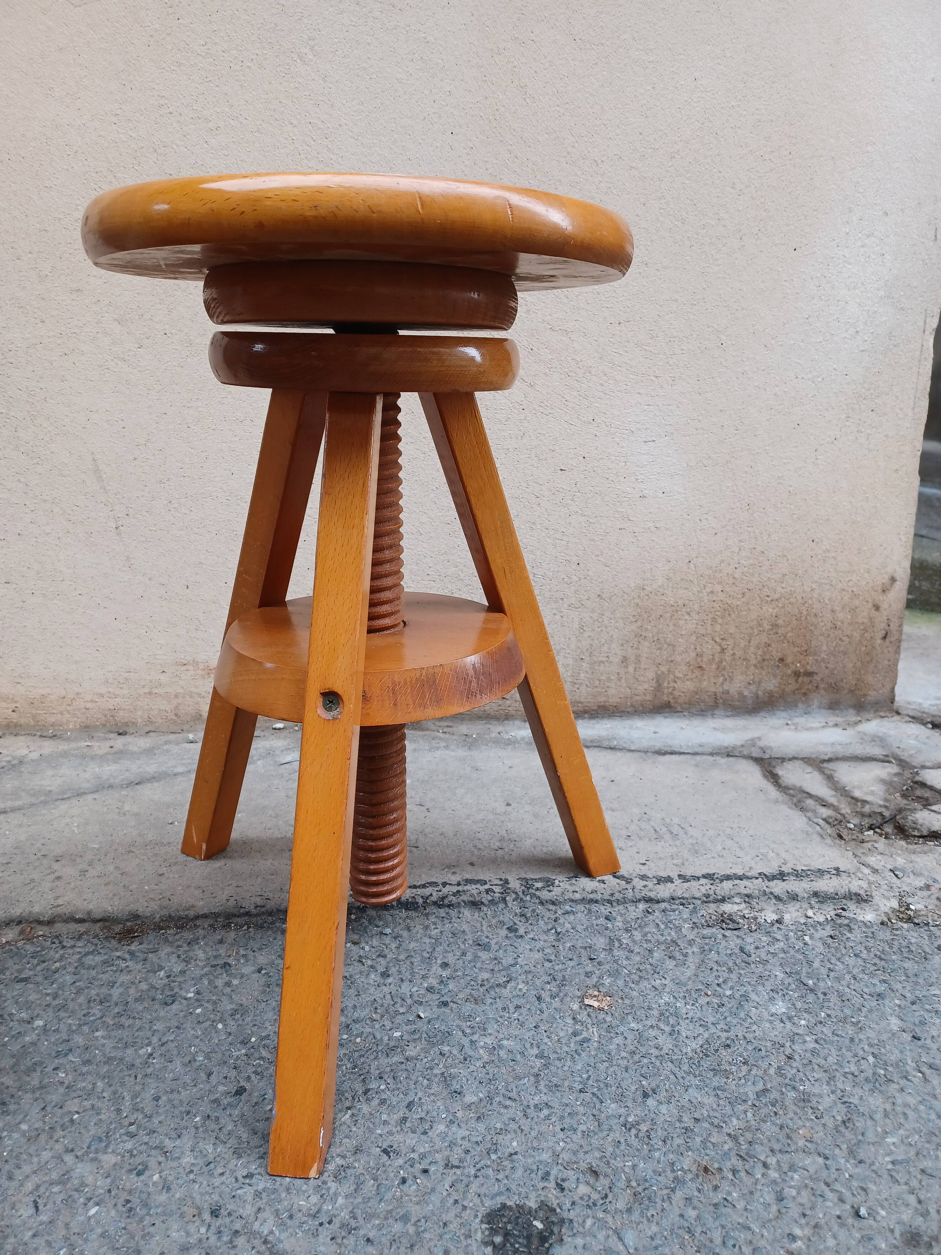 Pair of workshop stools