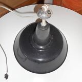 Industrial suspension black white enamelled iron