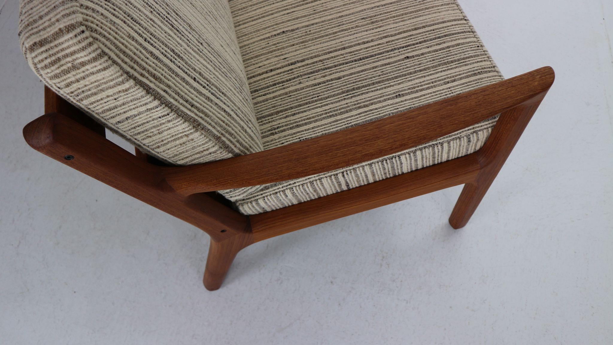 Ole Wanscher Senator 166 Teak 2-Seater Sofa for France & Søn, 1960 Denmark