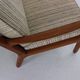 Ole Wanscher Senator 166 Teak 2-Seater Sofa for France & Søn, 1960 Denmark