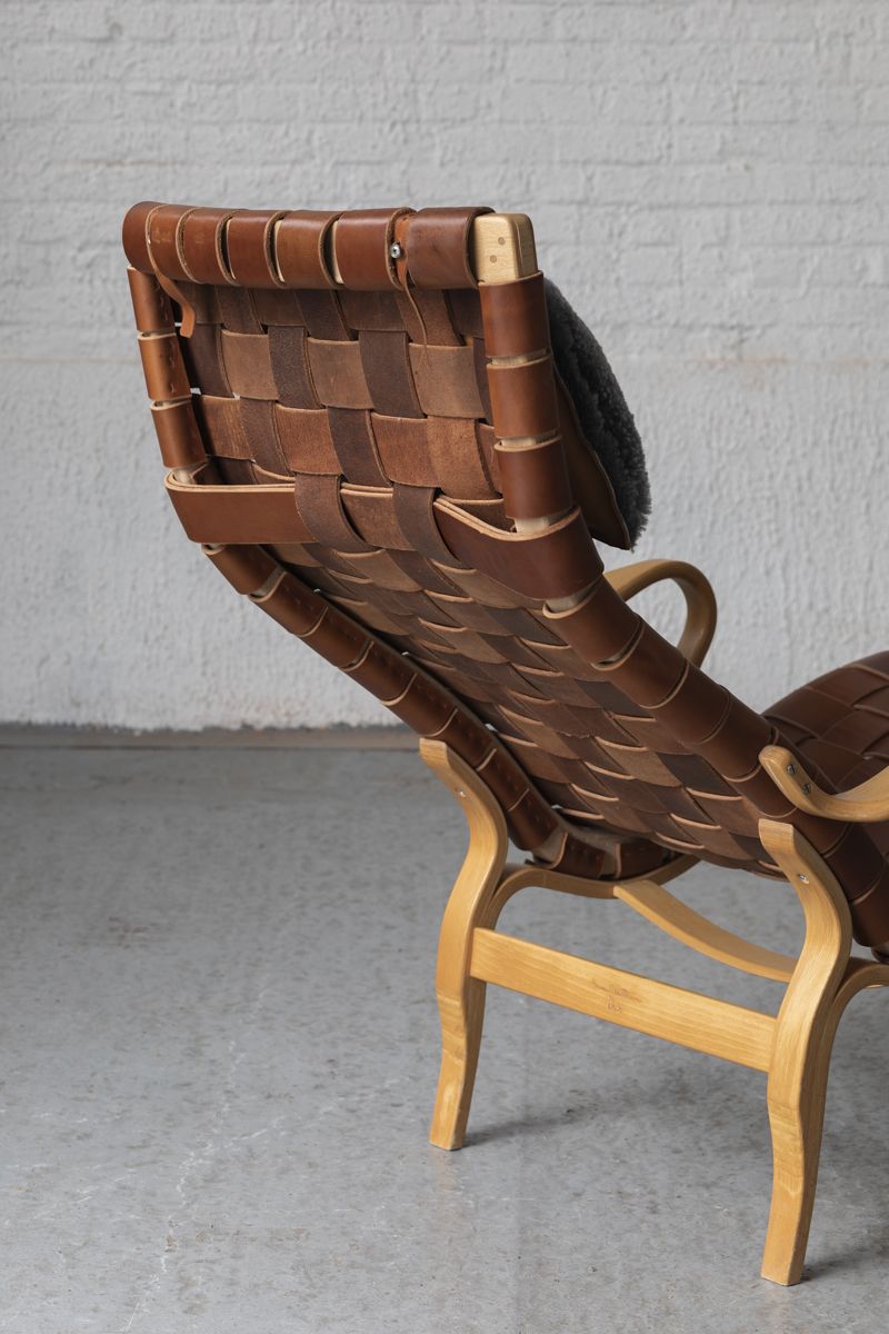 Lounge chair ‘Pernilla 3’, designed by Bruno Mathsson and produced in Sweden by DUX in the 1960’s