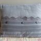 Coussin en lin et chanvre