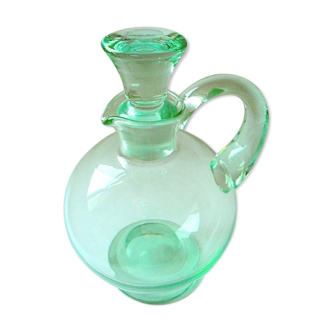 Crystal globular decanter from the daum house
