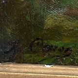 Painting signed henri caron