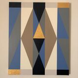 Untitled Blue - Acrylic on canvas