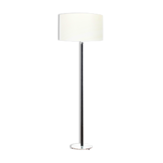 Lampadaire scandinave en cuir et aluminium