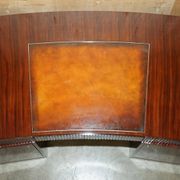 Art Deco Desk Ralph Lauren Macassar & leather