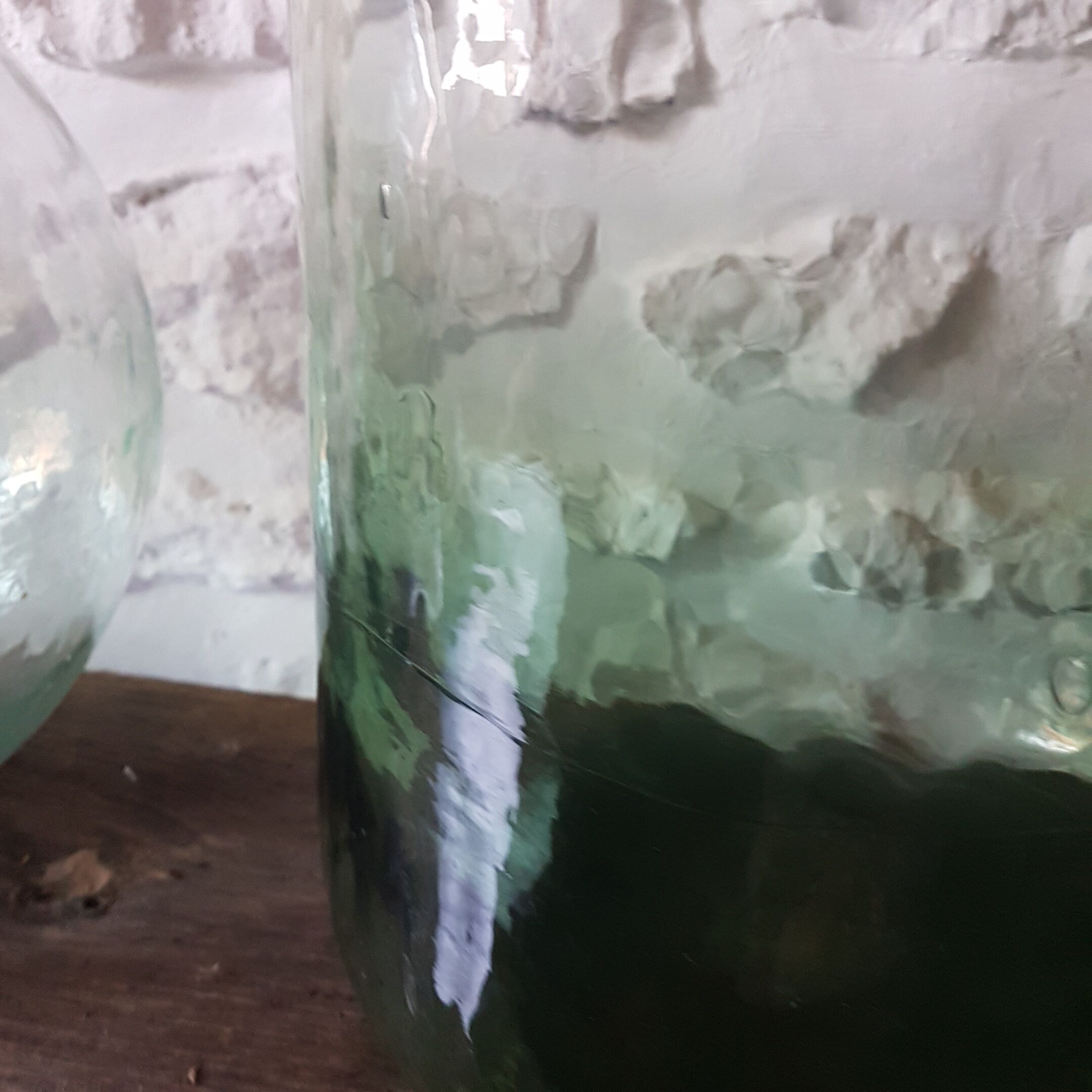 Green demijohn 40 or 50 L