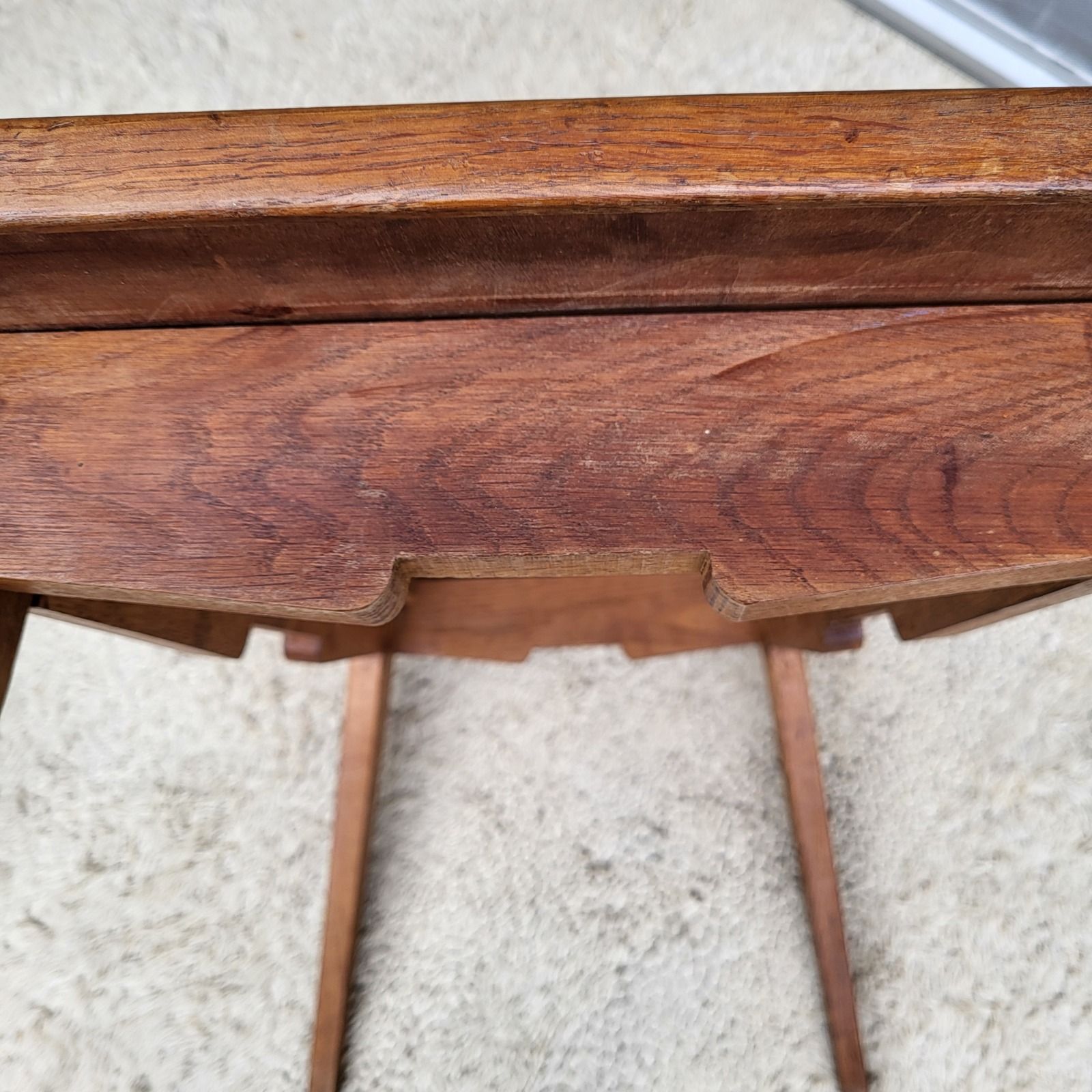 Table basse portique reconstruction 1950