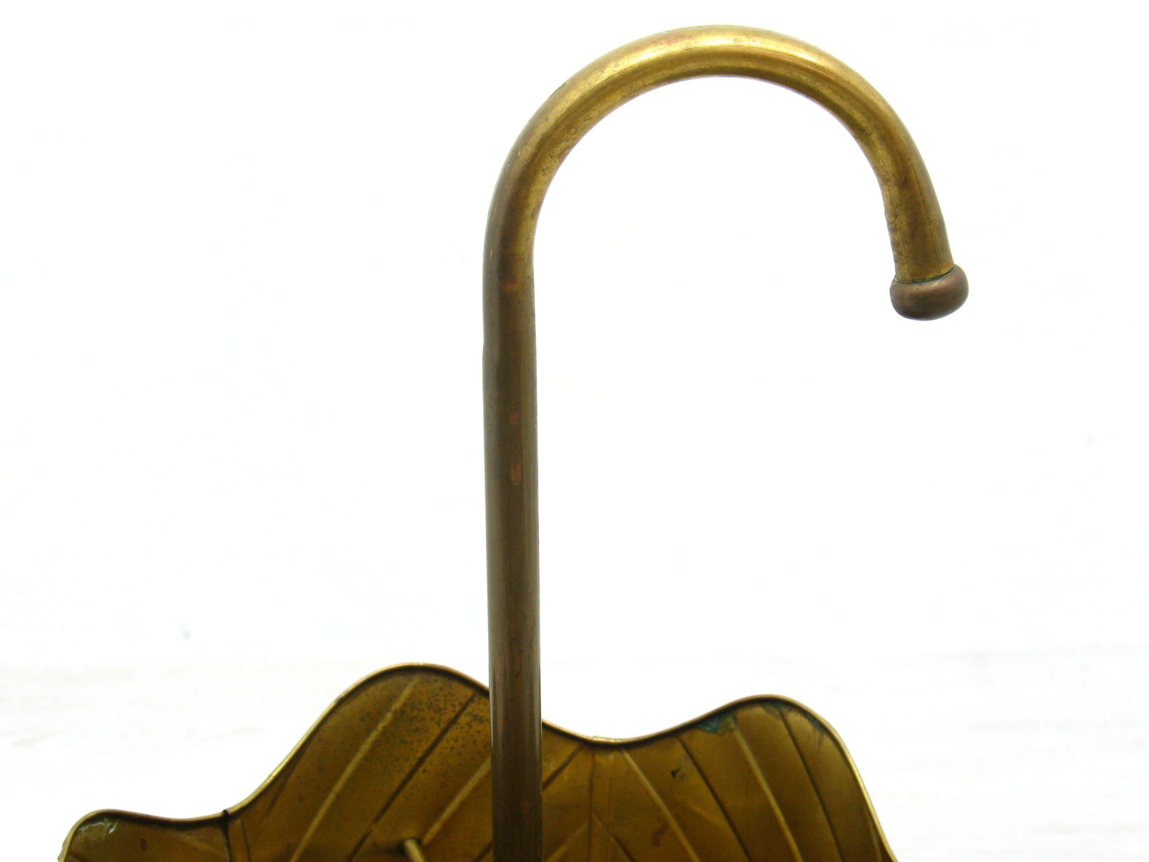 Vintage umbrella stand in metal, 1970s