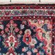 Handmade antique Persian Hamadan rug 71cm x 106cm, 1920s