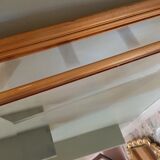 Golden wood parecloses mirror 46x57cm