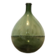 Dame Jeanne vintage green drop