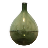 Dame Jeanne goutte verte vintage