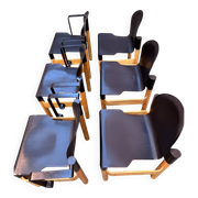 Thonet Flex 2000 chairs by Gert Lange