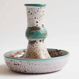 Ceramic candle holder 1950