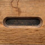 Armoire de notaire en chêne brut massif, 1920