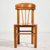 Pine dining chair by Rainer Daumiller, Set of 6