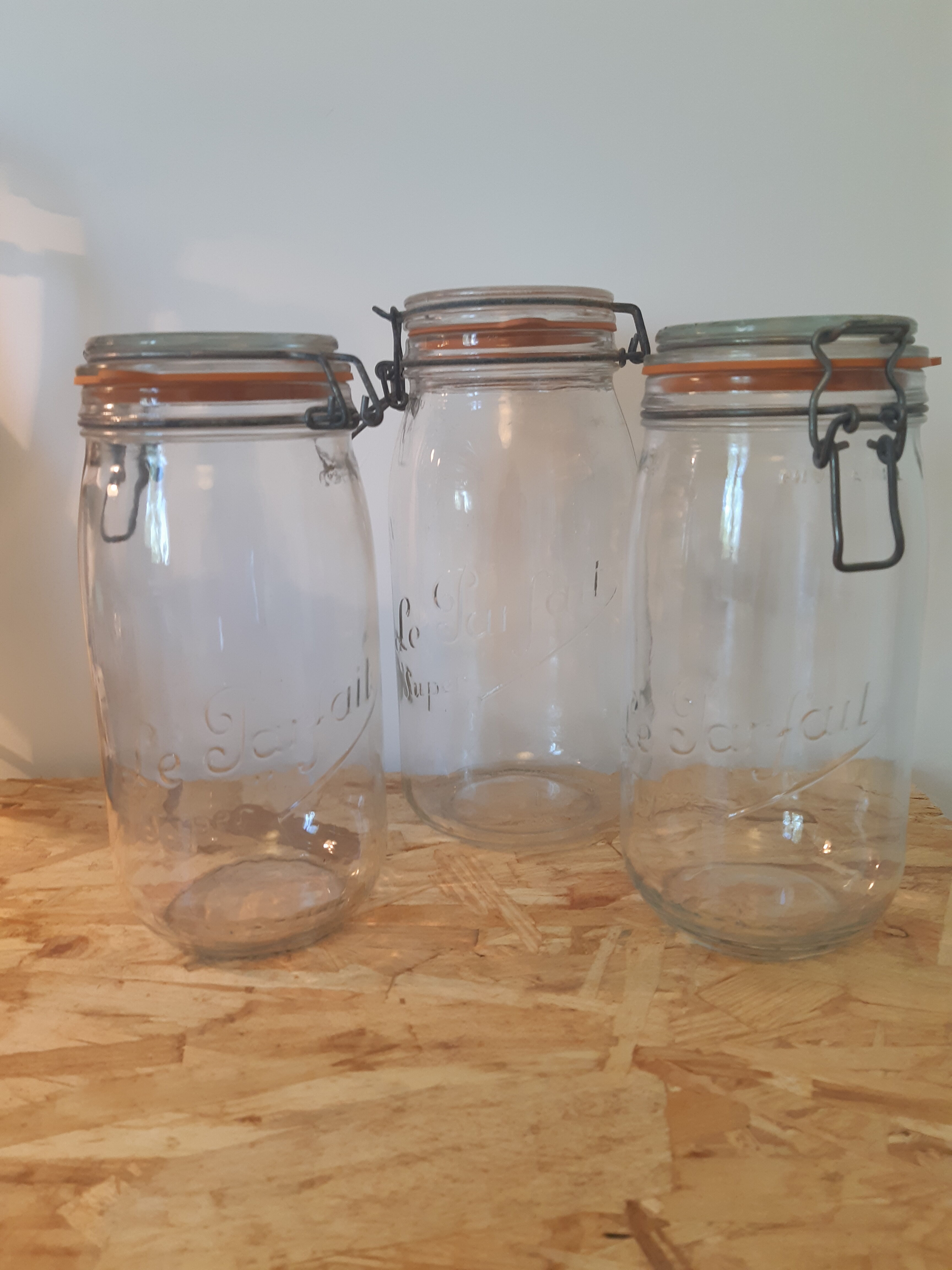Perfect jars 1x2l and 2x1.5l