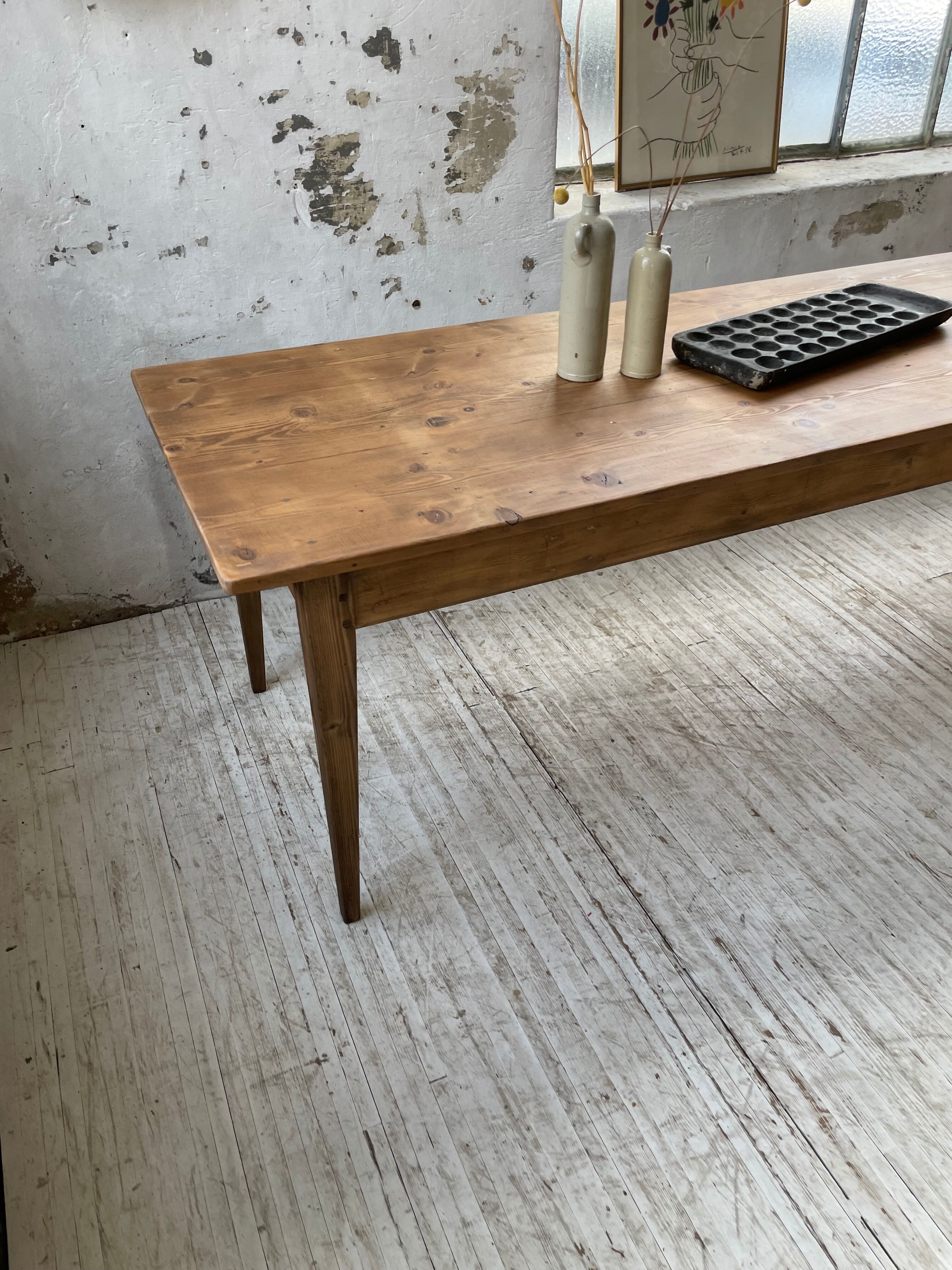 Xxl pine farmhouse table 338cm