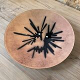 Enameled plate on copper by Jules Perrier Quebec Canada - 1950