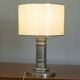 Vintage 1970s table lamp in metal and plexiglass by Vit Kellj