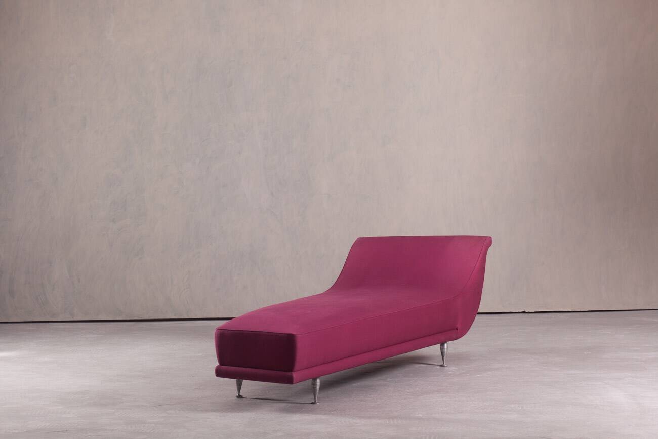 Vintage New Tone chaise longue by Massimo Iosa Ghini for Moroso, Italy 1980s