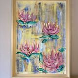Water Lily, impressionist painting, 2024