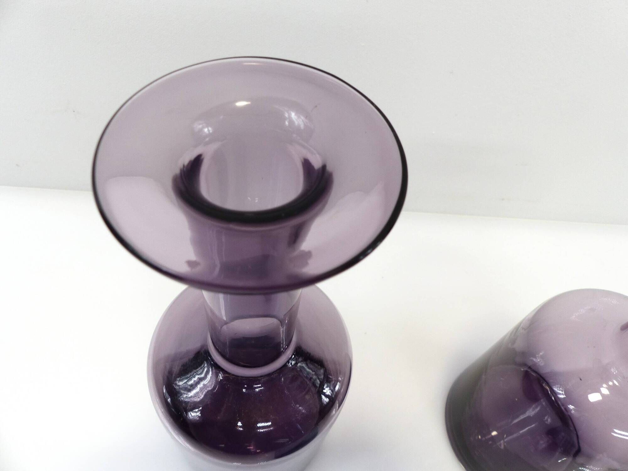 Set of three Gulvvase vases by Otto Brauer for Holmegaard – Denmark