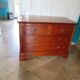 Antique - chest of drawers - 4 drawers - solid wood - cherry
