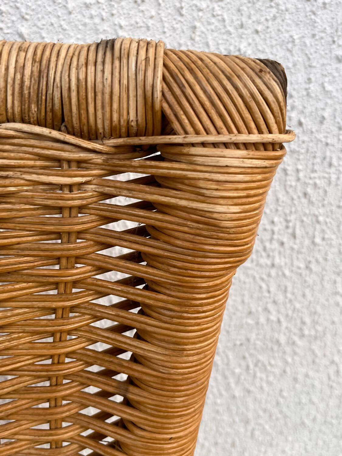 Set of 4 bamboo chairs