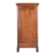 XIXth Century Biedermeier Solid Oak Wardrobe Cabinet, Restored, Czechia, 1830s