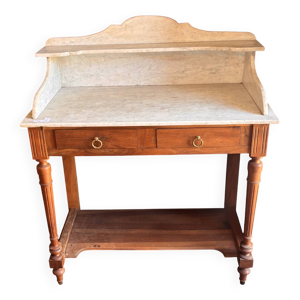 table de toilette avec