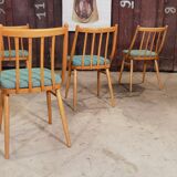 Lot of 4 chairs Antonin Suman