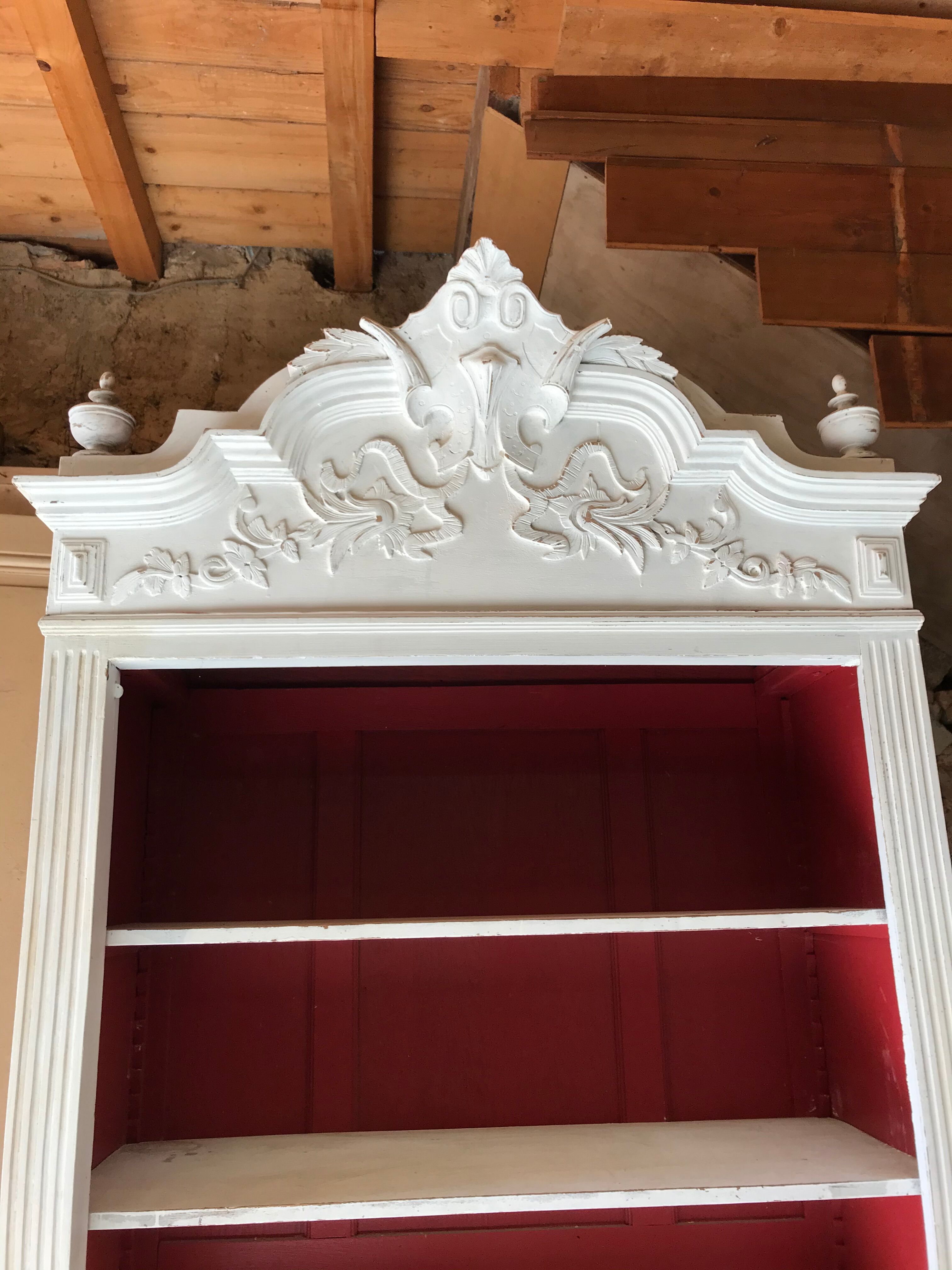 Painted Louis XV wardrobe