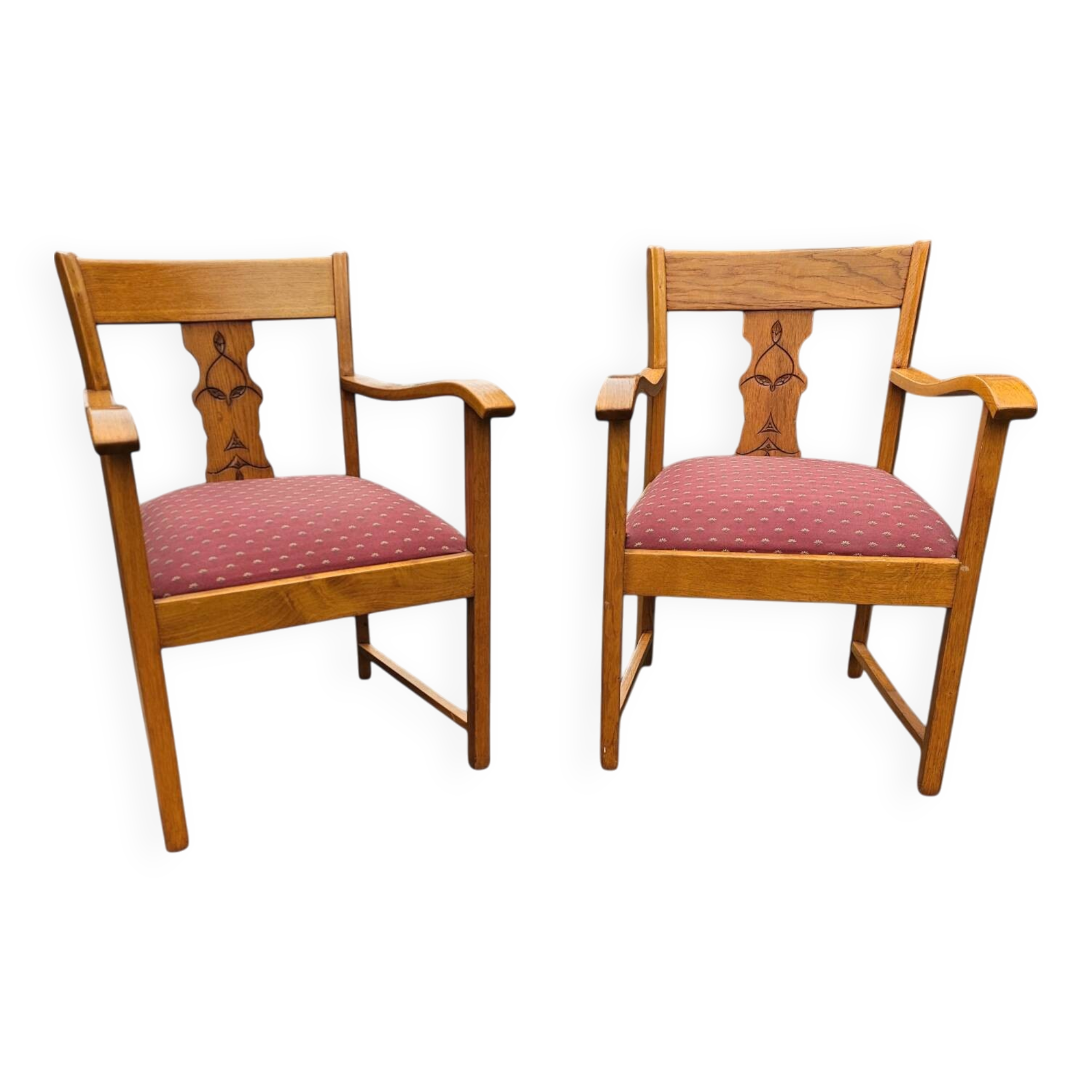 2 x arm chair 1930s