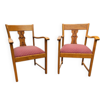 2 x arm chair 1930s