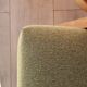 Vintage Design Kiwi Green Boucle Armchair