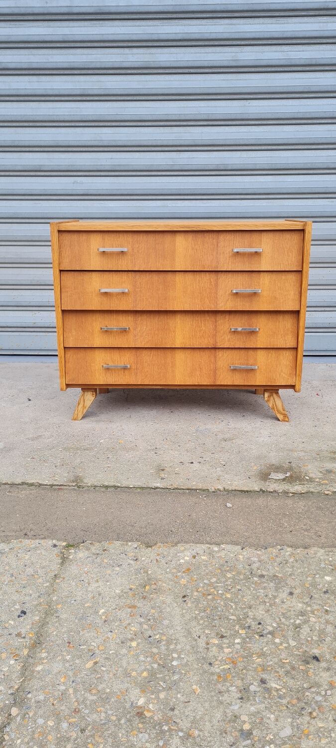 Commode pied compas 1960
