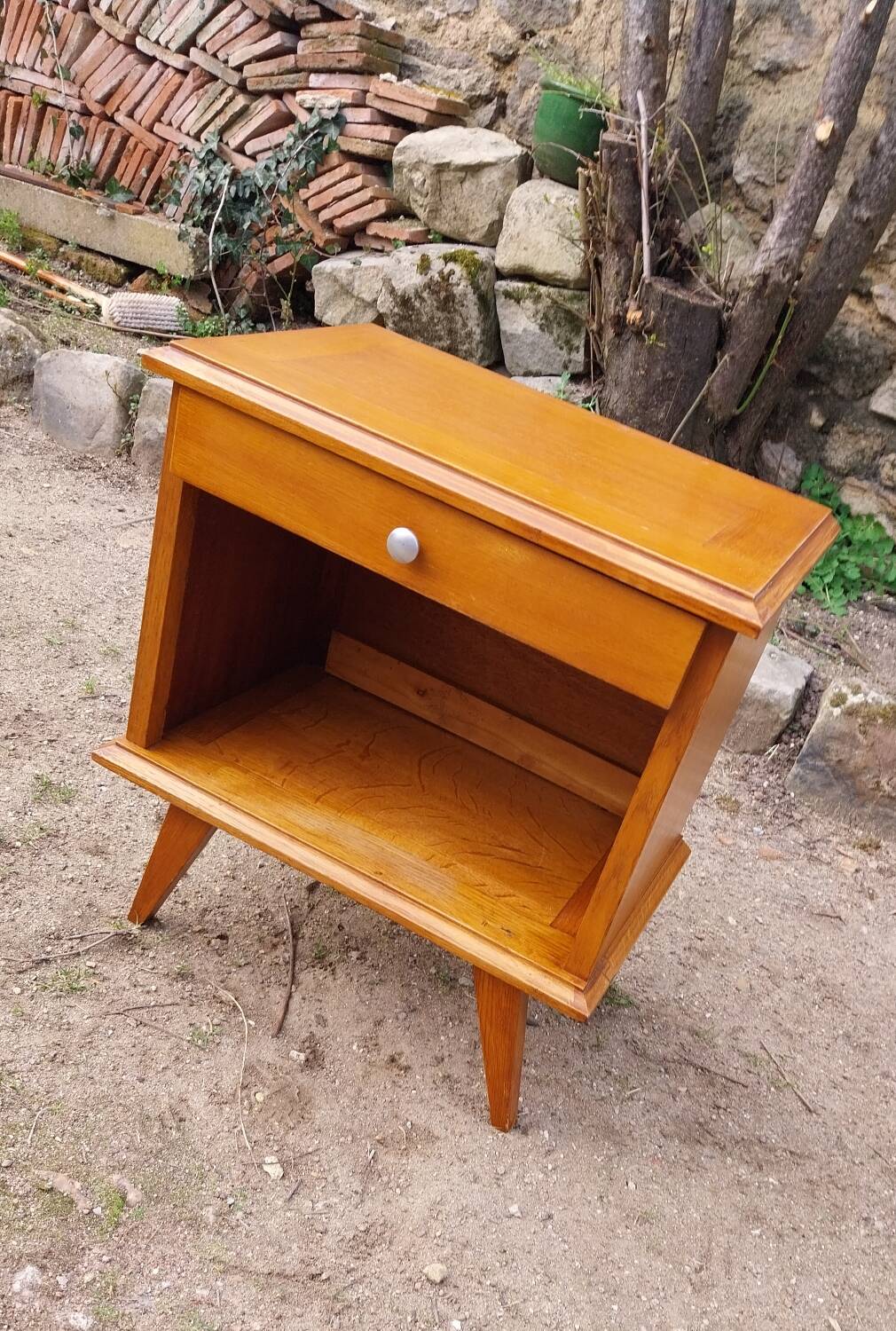 1950s bedside table