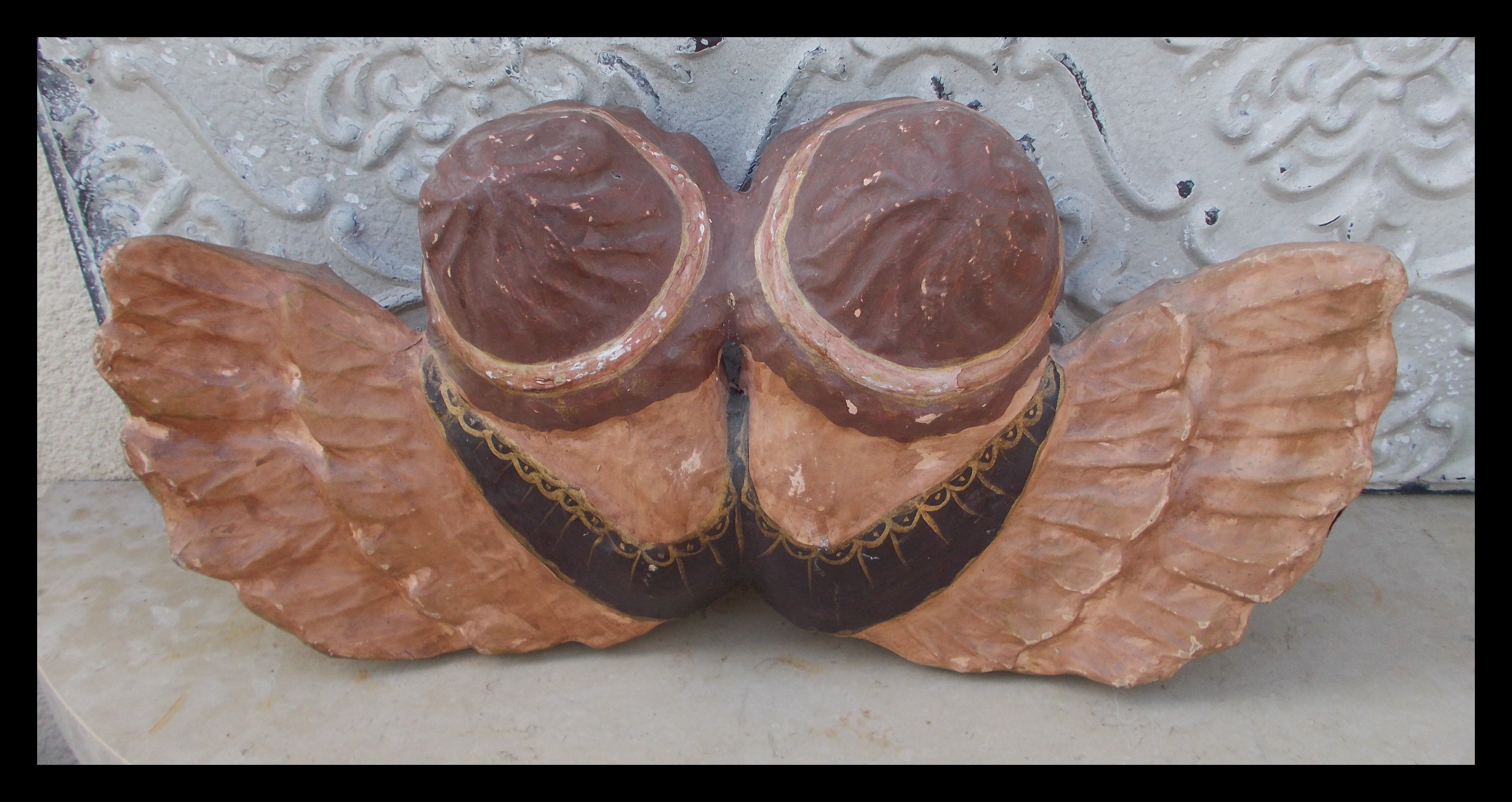 Angels in boiled cardboard