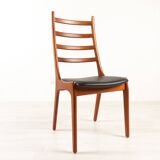 Vintage Danish Teak High-Back Dining Chairs by Korup Stolefabrik, 1960s, Set of 4
