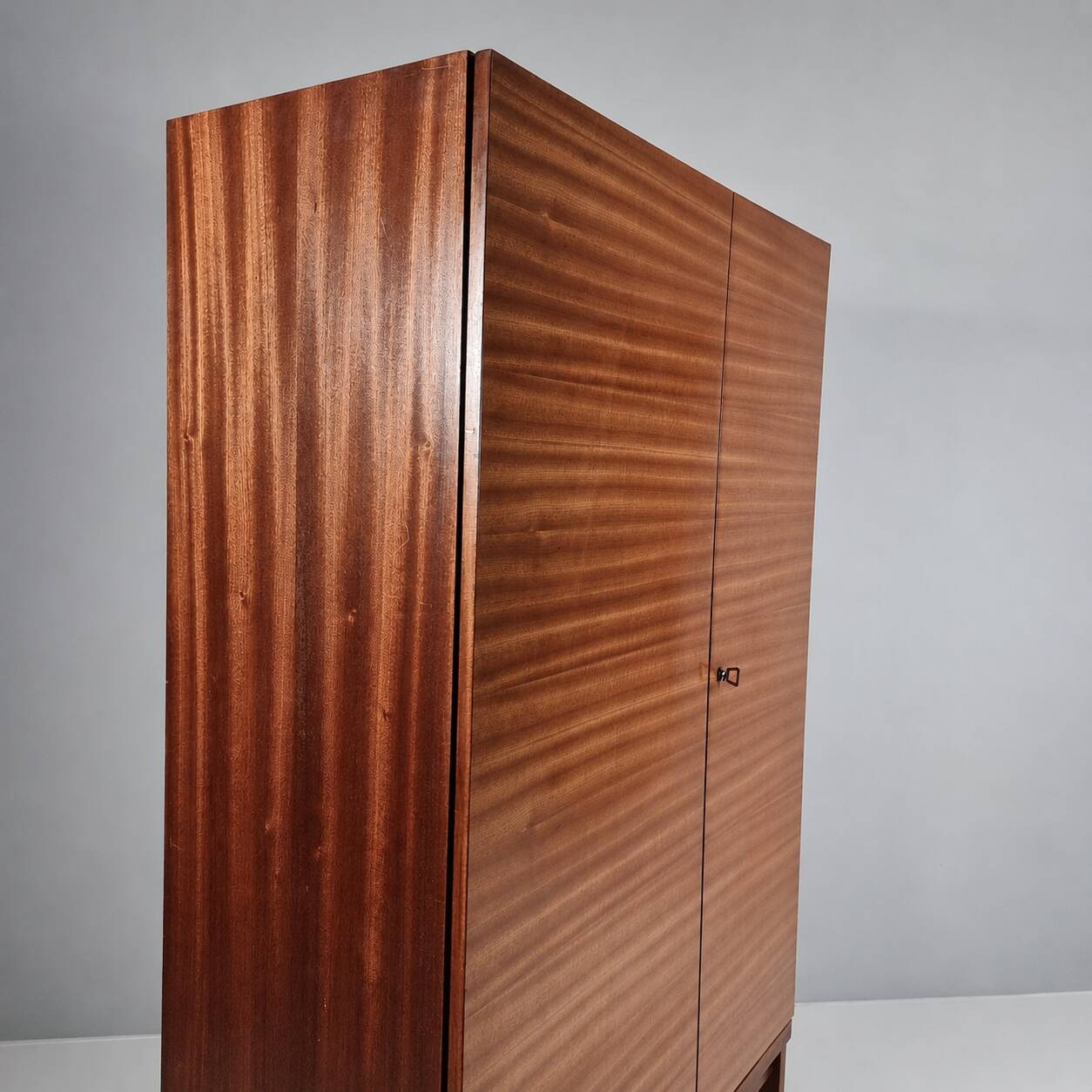 Vintage Wardrobe in Beech, 1970s