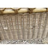 Wicker baby bed