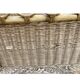 Wicker baby bed